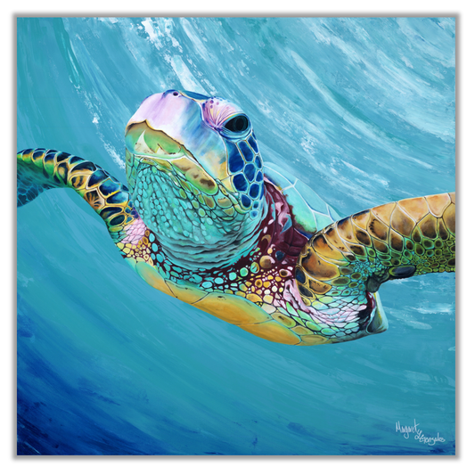 Original Painting of Sea Turtle